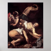 Caravaggio The Crucifixe of Saint Peter Poster (Voorkant)