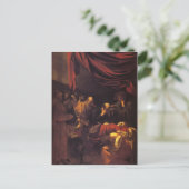 Caravaggio - The Death of the Virgin Briefkaart (Staand voorkant)