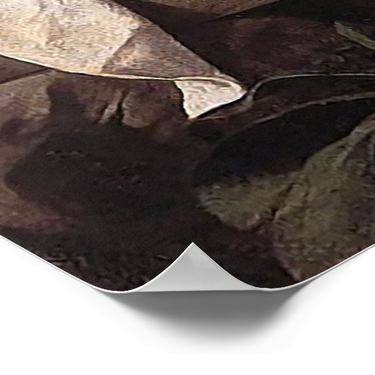 Caravaggio The Entombment Poster (Hoek)