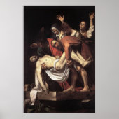Caravaggio The Entombment Poster (Voorkant)