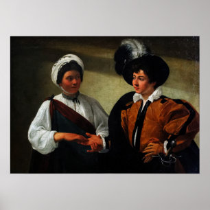 Caravaggio - The Fortune Teller Poster