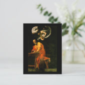 Caravaggio The Inspiration of Saint Matthew Briefkaart (Staand voorkant)
