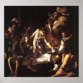 Caravaggio The Martyrdom St Matthew Poster (Voorkant)