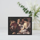Caravaggio The Musicians Briefkaart (Staand voorkant)