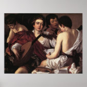 Caravaggio The Musicians Poster (Voorkant)