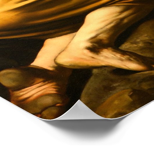 Caravaggio - vaste inrichting van Saint Peter 1601 Poster (Hoek)