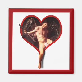 Caravaggio's Cupido (Voeg Jouw tekst toe) Magneet