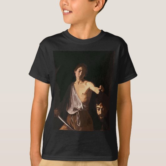 Caravaggio's David & Goliath T-shirt (Voorkant)