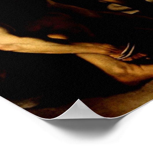 Caravaggio's Flagellation of Christus Poster (Hoek)