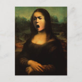 Caravaggio's Mona Lisa Briefkaart (Voorkant)