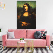 Caravaggio's Mona Medusa Canvas Afdruk (Insitu (Woonkamer))