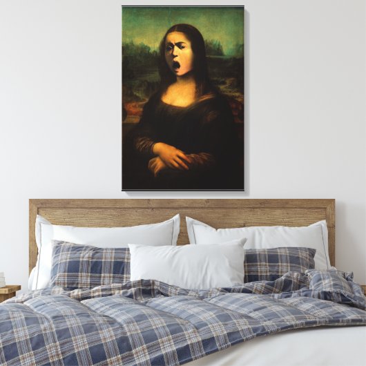 Caravaggio's Mona Medusa Canvas Afdruk (Insitu (Slaapkamer))
