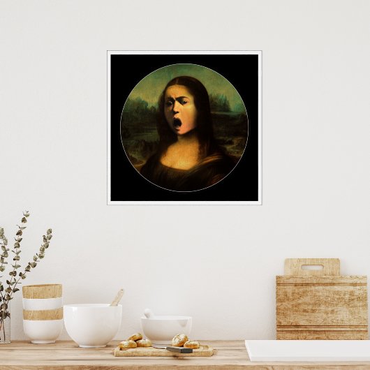 Caravaggio's Mona Medusa Poster (Keuken)