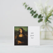 Caravaggio's Mona Medusa Visitekaartje (Staand voorkant)