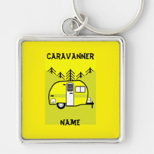 Caravan Art giften Love My Caravan Sleutelhanger