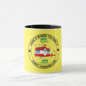 Caravan Art giften - van mijn Caravan Coffee Mok D (Midden)