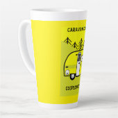 Caravan Art giften - van mijn Caravan Coffee Mok D (Linkerhoek)