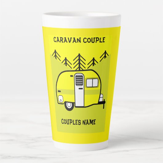 Caravan Art giften - van mijn Caravan Coffee Mok D (Voorkant)