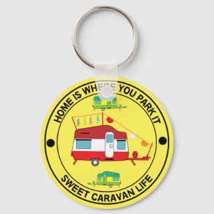 Caravan Art giften - van mijn Caravan Coffee Mok D Sleutelhanger