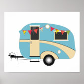 Caravan Art Print (Voorkant)