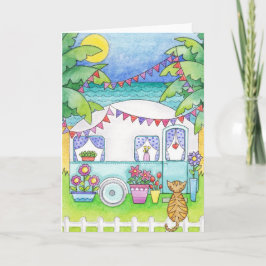 Caravan Art Wenskaart Kaart