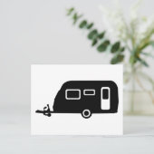Caravan Briefkaart (Staand voorkant)