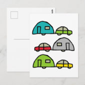 Caravan Briefkaart (Voorkant / Achterkant)