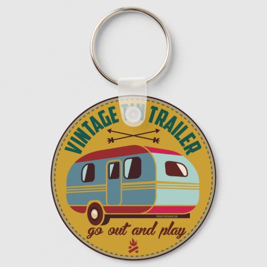  caravan /  camper mokken, geschenken, enz. sleutelhanger (Voorkant)