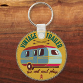  caravan /  camper mokken, geschenken, enz. sleutelhanger (Voorkant)