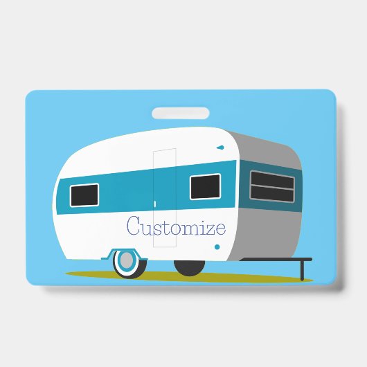 Caravan Camper RV Thunder_Cove Badge (Voorzijde)