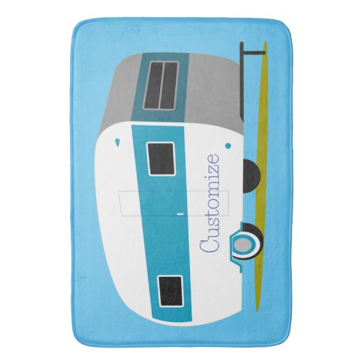 Caravan Camper RV Thunder_Cove Badmat (Voorkant Verticaal)