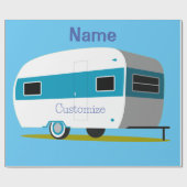 Caravan Camper RV Thunder_Cove Cadeaupapier (Vlak)