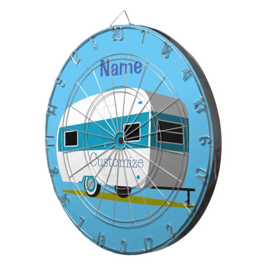 Caravan Camper RV Thunder_Cove Dartbord (Voorkant Rechts)