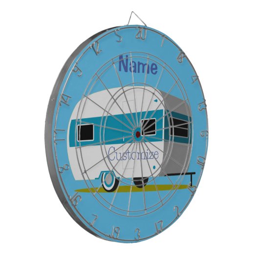 Caravan Camper RV Thunder_Cove Dartbord (Voorkant Links)