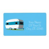 Caravan Camper RV Thunder_Cove Etiket (Voorkant)