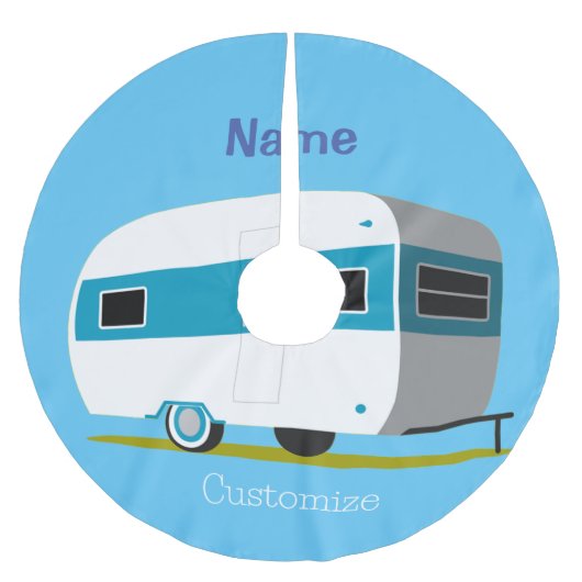 Caravan Camper RV Thunder_Cove Kerstboom Rok (Voorkant)