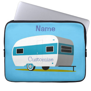 Caravan Camper RV Thunder_Cove Laptop Sleeve