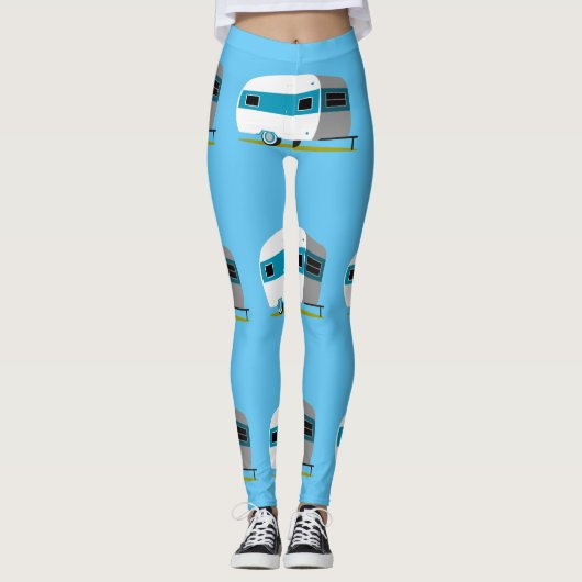 Caravan Camper RV Thunder_Cove Leggings (Voorkant)
