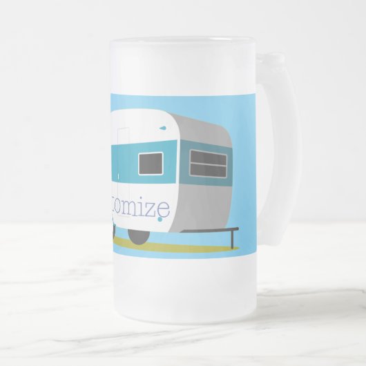 Caravan Camper RV Thunder_Cove Matglas Bierpul (Voorkant rechts)