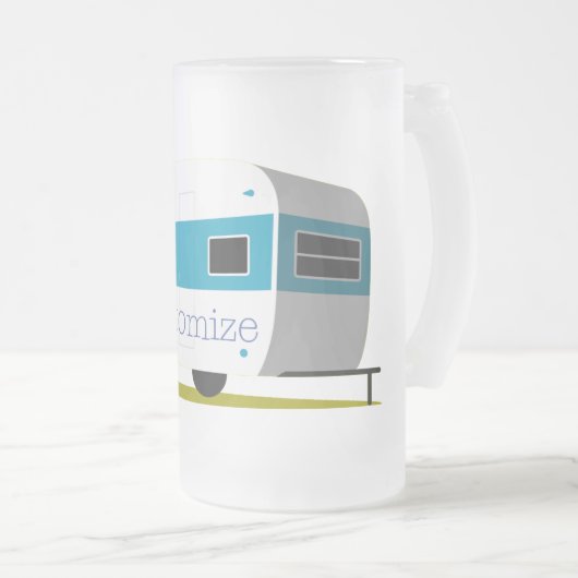 Caravan Camper RV Thunder_Cove Matglas Bierpul (Voorkant rechts)