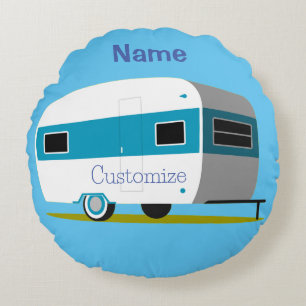 Caravan Camper RV Thunder_Cove Rond Kussen