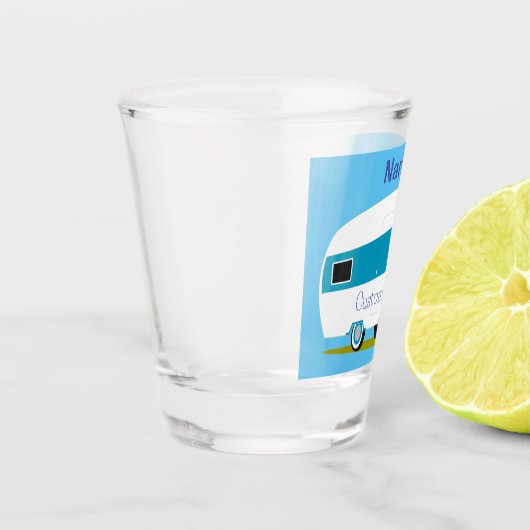 Caravan Camper RV Thunder_Cove Shot Glas (Links)