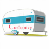 Caravan Camper RV Thunder_Cove Sticker (Voorkant)