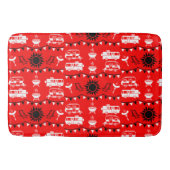Caravan Camping Decor Badmat (Voorkant)