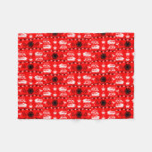 Caravan Camping Decor Fleece Deken (Voorkant (Horizontaal))