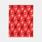 Caravan Camping Decor Fleece Deken (Voorkant)