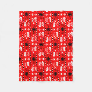 Caravan Camping Decor Fleece Deken