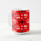 Caravan Camping Decor Koffiemok (Voorkant links)