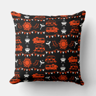 Caravan Camping Decor Kussen