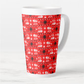 Caravan Camping Decor Latte Mok (Rechterhoek)